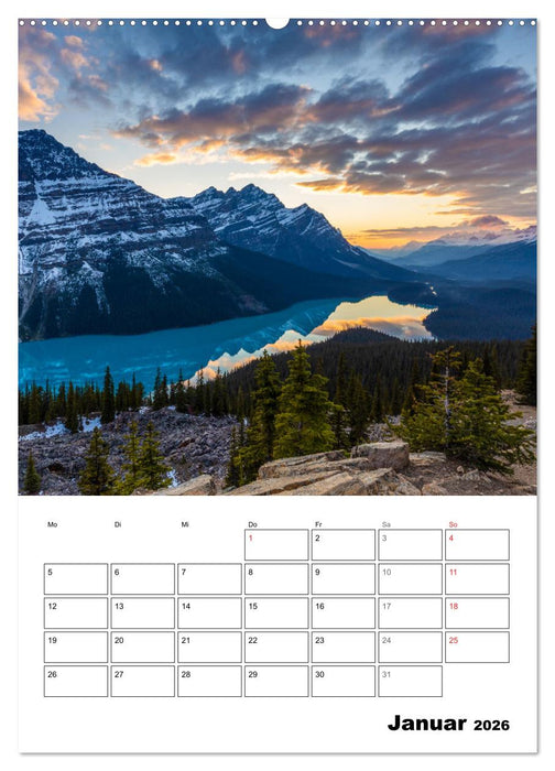 Mein Schönes Kanada (CALVENDO Premium Wandkalender 2026)