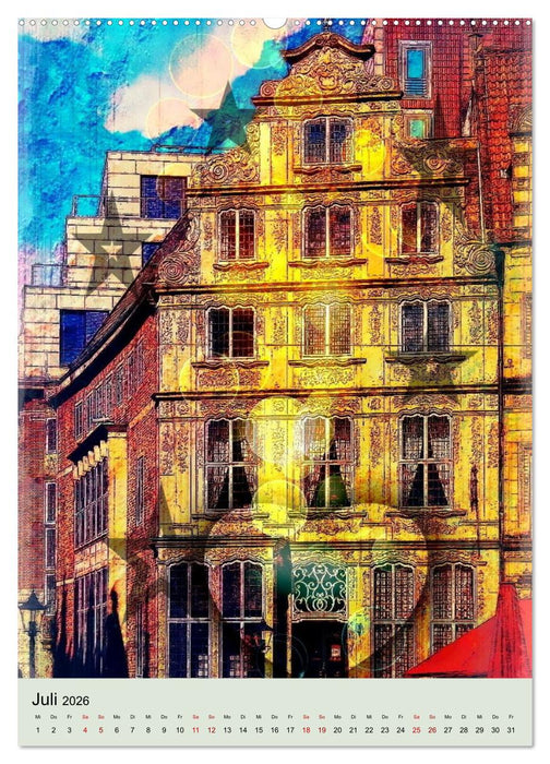 Mein Herz schlägt für Bremen (CALVENDO Premium Wandkalender 2026)