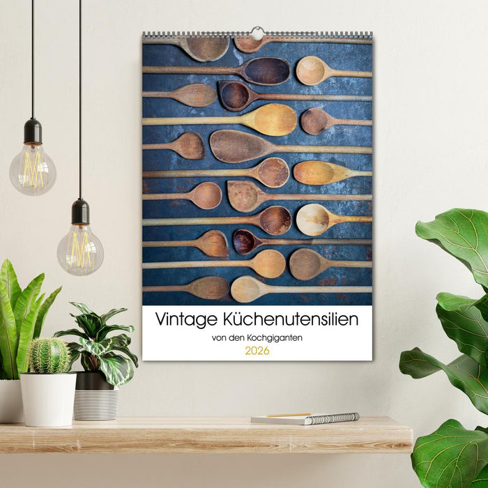 Vintage Küchenutensilien (CALVENDO Wandkalender 2026)