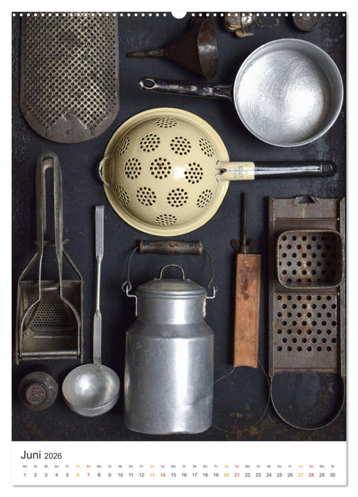 Vintage Küchenutensilien (CALVENDO Wandkalender 2026)