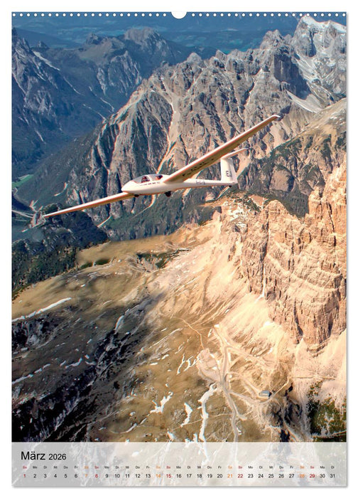 Segelfliegen - einfach Spaß (CALVENDO Premium Wandkalender 2026)