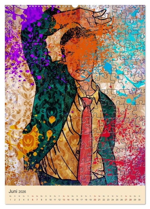 Ja, Ja der Mann (CALVENDO Premium Wandkalender 2026)