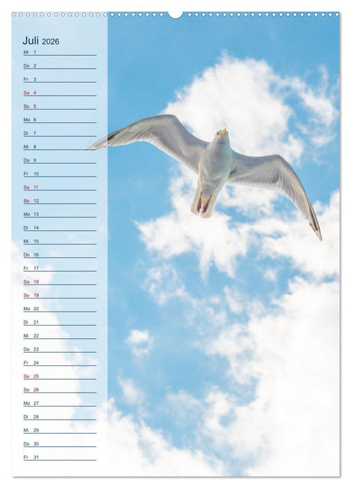 Maritim - Geburtstagskalender (CALVENDO Premium Wandkalender 2026)