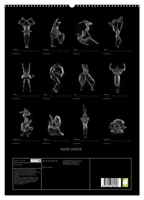 NUDE DANCE (CALVENDO Premium Wandkalender 2026)