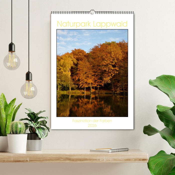 Faszination der Farben im Naturpark Lappwald (CALVENDO Wandkalender 2026)