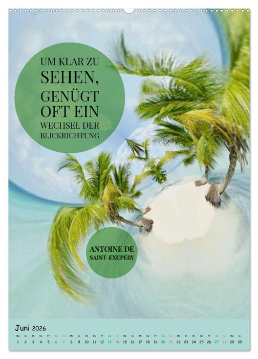 Zeit für...Veränderungen mit Weisheiten und Zitaten (CALVENDO Wandkalender 2026)