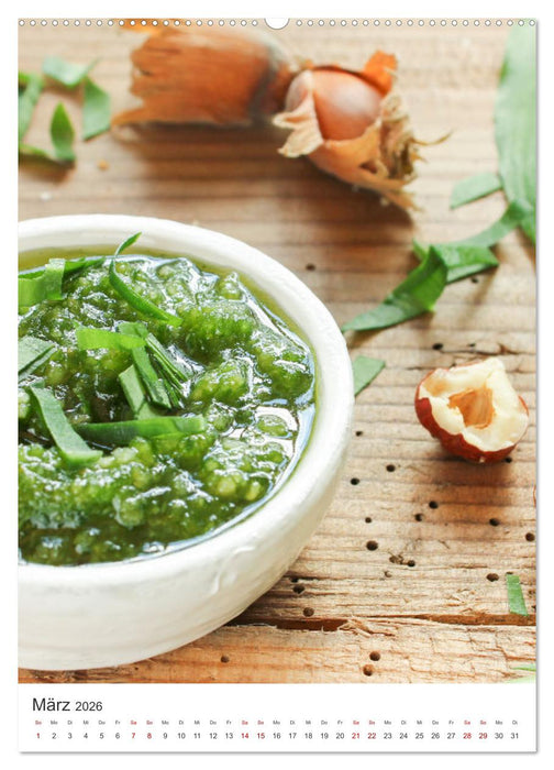 Essbare Wildkräuter (CALVENDO Wandkalender 2026)