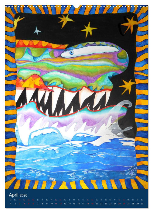 RABUNTEL KIND und KUNST inszeniert von KATHRIN SCHWERTNER (CALVENDO Wandkalender 2026)