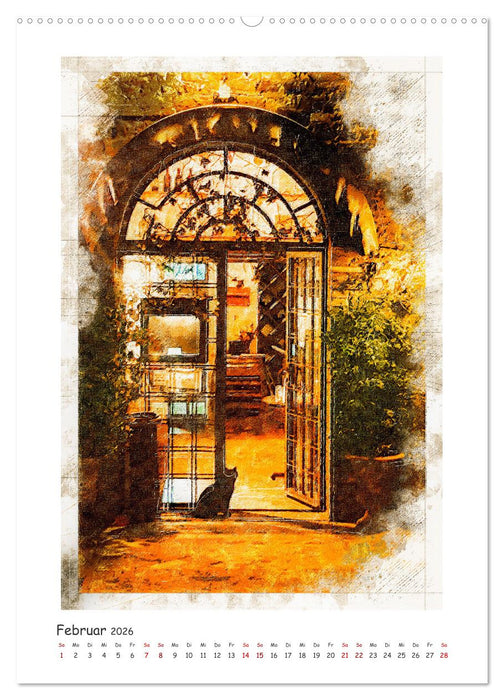 Toskanische Winkel (CALVENDO Wandkalender 2026)