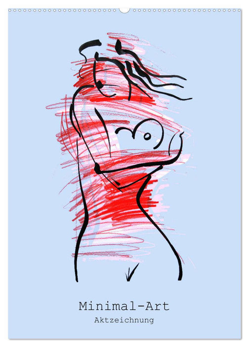 Minimal-Art, Aktzeichnung (CALVENDO Wandkalender 2026)