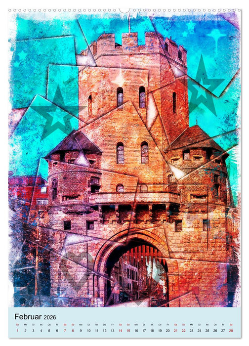 Köln ming Stadt (CALVENDO Wandkalender 2026)