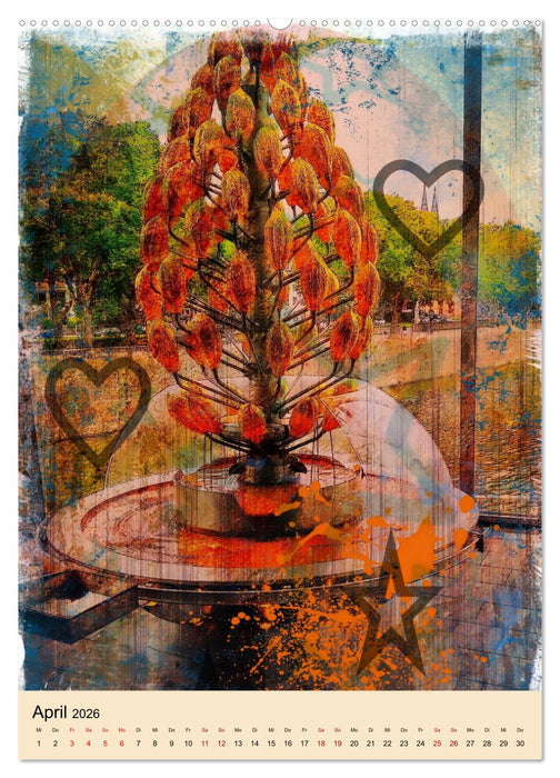 Köln ming Stadt (CALVENDO Wandkalender 2026)