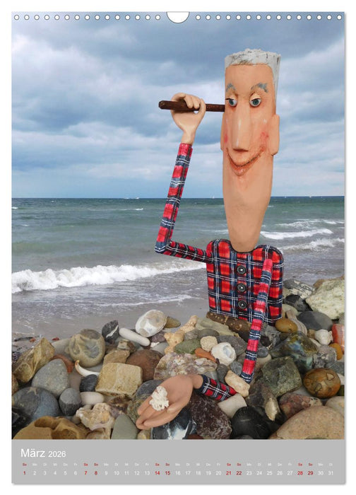 FRÖHLICHES HOLZ (CALVENDO Wandkalender 2026)