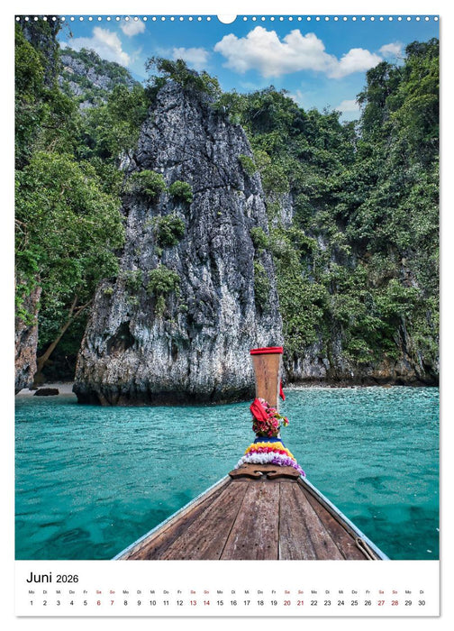 Traumhafte Strände in Asien (CALVENDO Premium Wandkalender 2026)