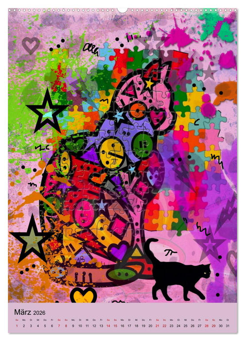 Puzzleteile (CALVENDO Premium Wandkalender 2026)