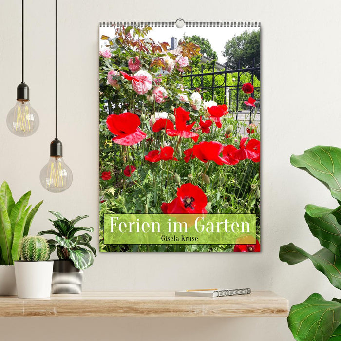 Ferien im Garten (CALVENDO Wandkalender 2026)