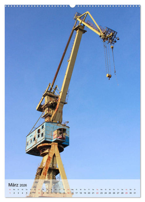 Hansestadt Rostock - Sehenswürdigkeiten der Ostseemetropole (CALVENDO Wandkalender 2026)