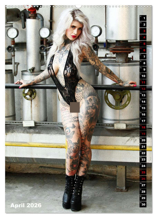 Beauty Tattoo 2026 (CALVENDO Premium Wandkalender 2026)