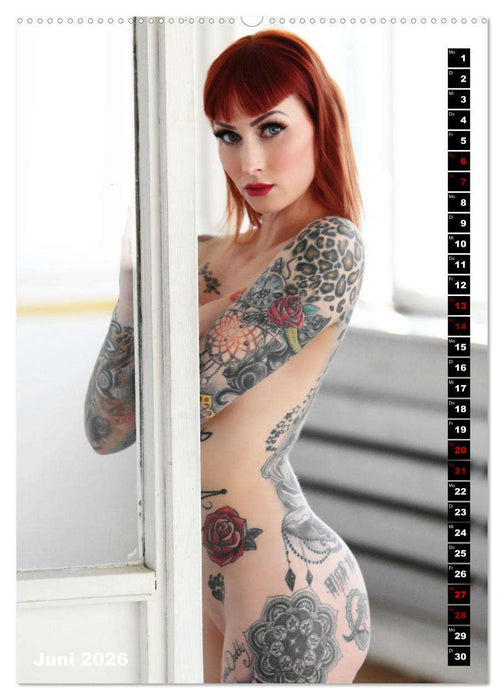 Beauty Tattoo 2026 (CALVENDO Premium Wandkalender 2026)
