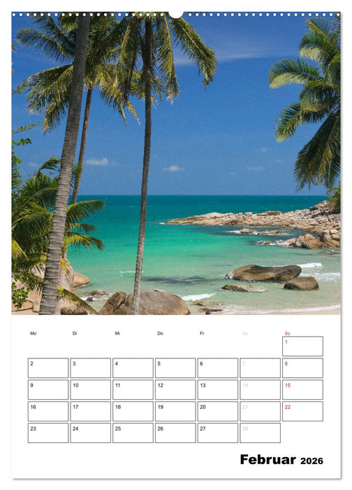 THAILAND - Mein Urlaubsplaner (CALVENDO Premium Wandkalender 2026)