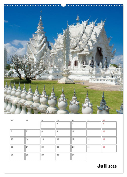 THAILAND - Mein Urlaubsplaner (CALVENDO Premium Wandkalender 2026)