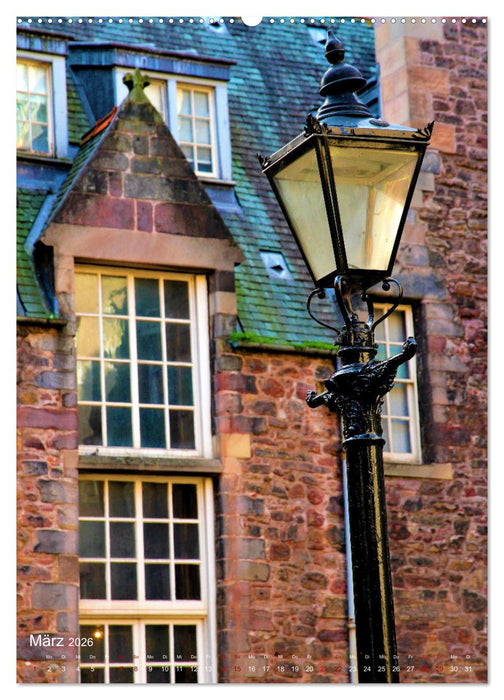 Edinburgh - Einblicke in Schottlands Metropole (CALVENDO Premium Wandkalender 2026)