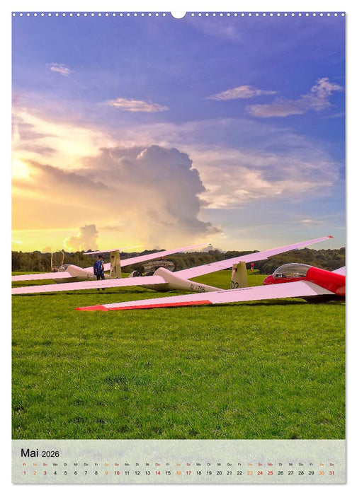 Segelfliegen - einfach Spaß (CALVENDO Wandkalender 2026)