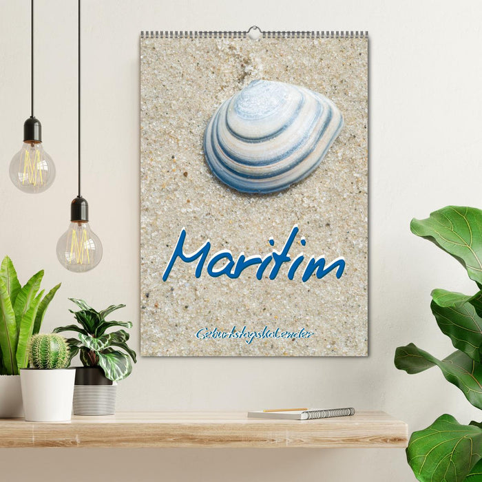 Maritim - Geburtstagskalender (CALVENDO Wandkalender 2026)