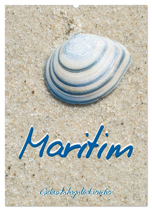 Maritim - Geburtstagskalender (CALVENDO Wandkalender 2026)