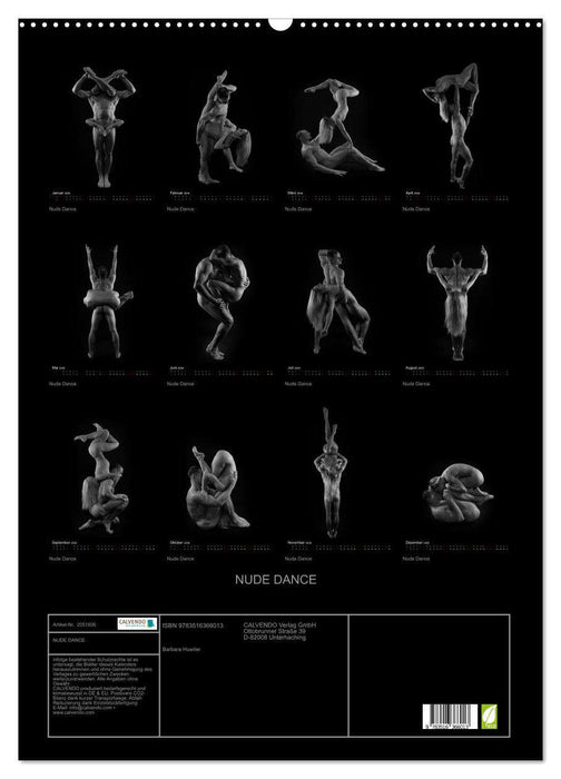 NUDE DANCE (CALVENDO Wandkalender 2026)