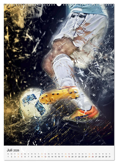 Fussball - einfach cool (CALVENDO Premium Wandkalender 2026)