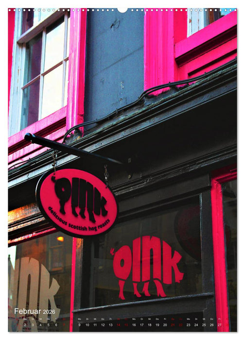 Edinburgh - Einblicke in Schottlands Metropole (CALVENDO Wandkalender 2026)