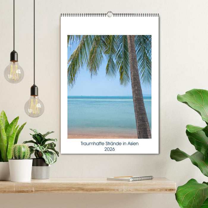 Traumhafte Strände in Asien (CALVENDO Wandkalender 2026)