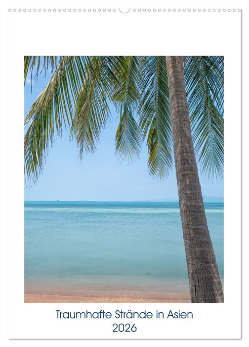 Traumhafte Strände in Asien (CALVENDO Wandkalender 2026)