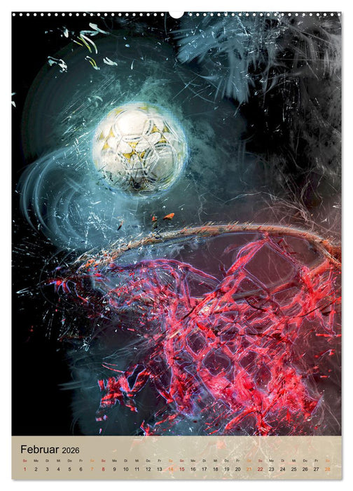 Basketball spektakulär (CALVENDO Premium Wandkalender 2026)