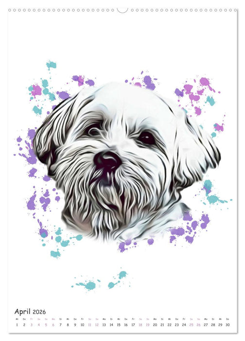Süße Hunde (CALVENDO Premium Wandkalender 2026)