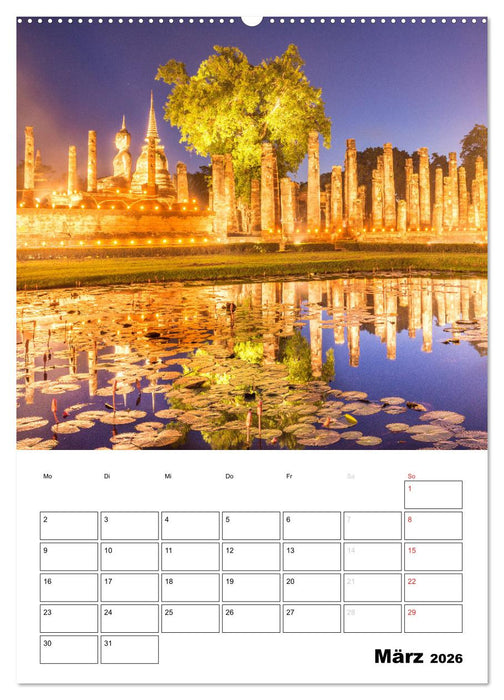 THAILAND - Mein Urlaubsplaner (CALVENDO Wandkalender 2026)