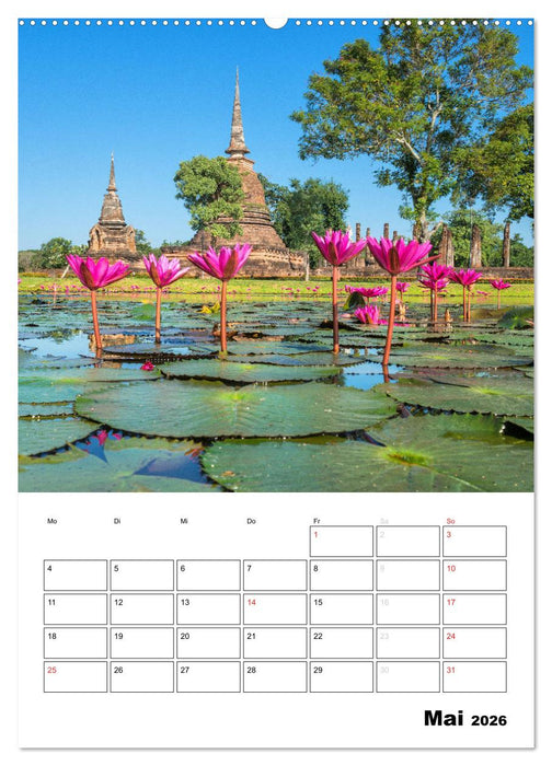 THAILAND - Mein Urlaubsplaner (CALVENDO Wandkalender 2026)