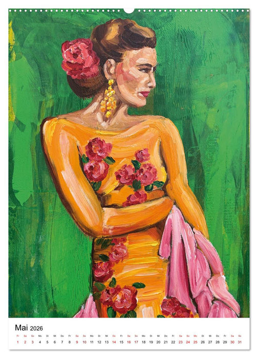 FLAMENCAS (CALVENDO Premium Wandkalender 2026)