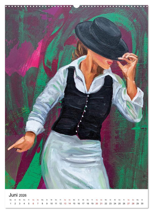 FLAMENCAS (CALVENDO Premium Wandkalender 2026)