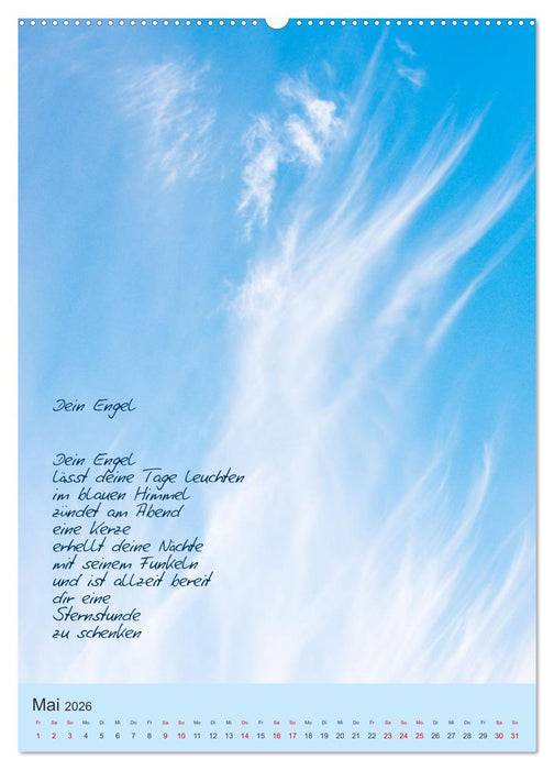 Himmlische Tage (CALVENDO Premium Wandkalender 2026)