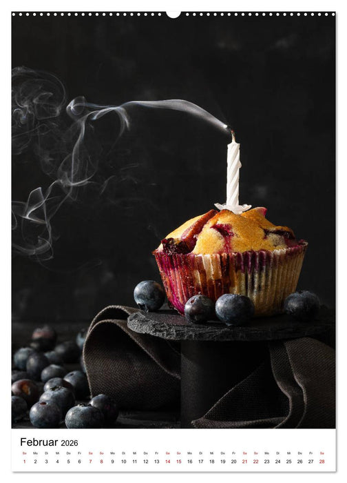 Leckereien - Food art (CALVENDO Wandkalender 2026)