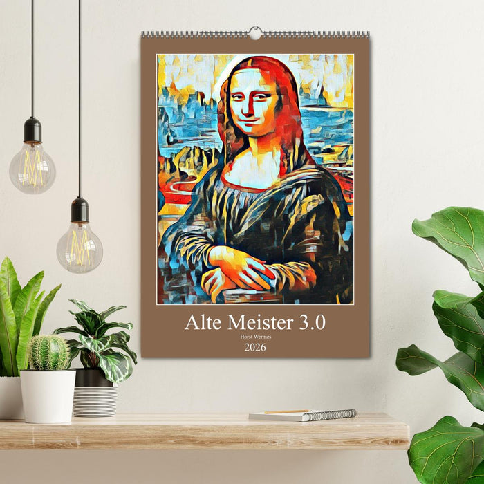 Alte Meister 3.0 (CALVENDO Wandkalender 2026)