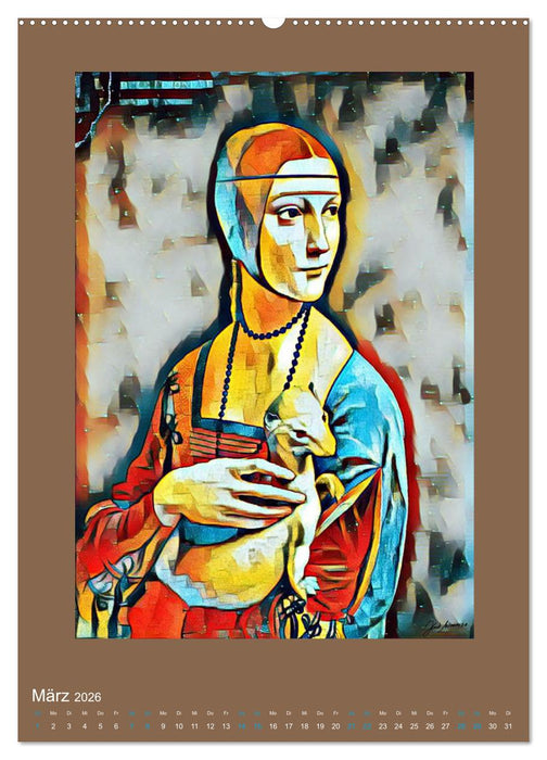 Alte Meister 3.0 (CALVENDO Wandkalender 2026)