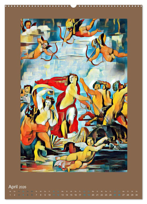 Alte Meister 3.0 (CALVENDO Wandkalender 2026)