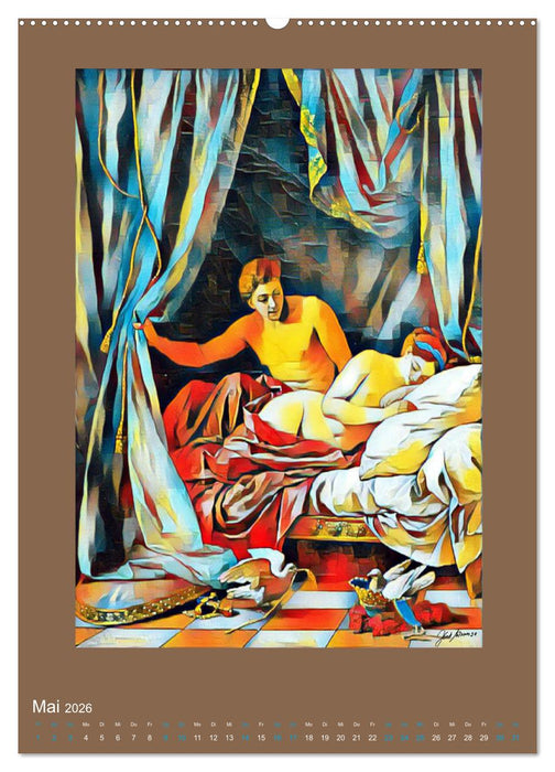 Alte Meister 3.0 (CALVENDO Wandkalender 2026)