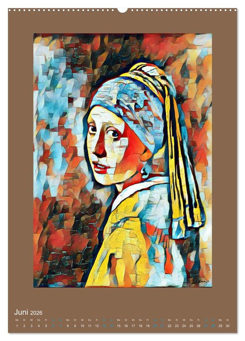 Alte Meister 3.0 (CALVENDO Wandkalender 2026)