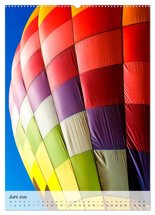 Ballon fahren - mein Traum (CALVENDO Premium Wandkalender 2026)