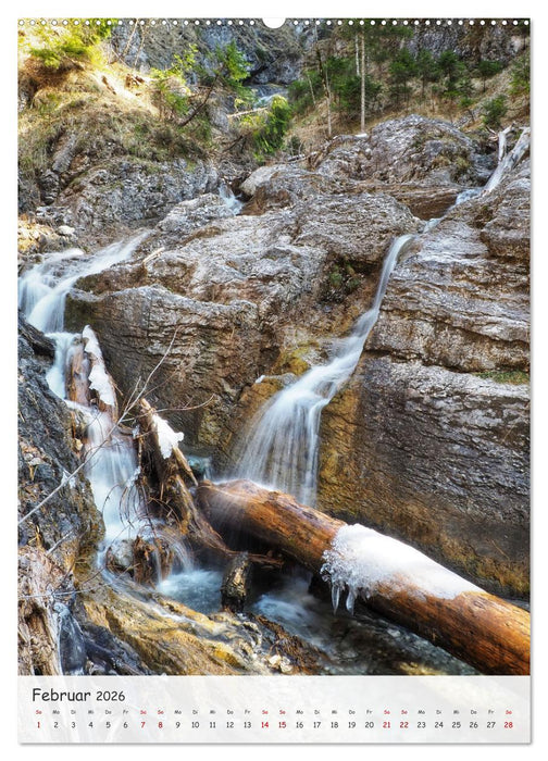 Europas Wasserfälle (CALVENDO Premium Wandkalender 2026)