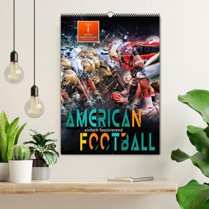 American Football - einfach faszinierend (CALVENDO Wandkalender 2026)